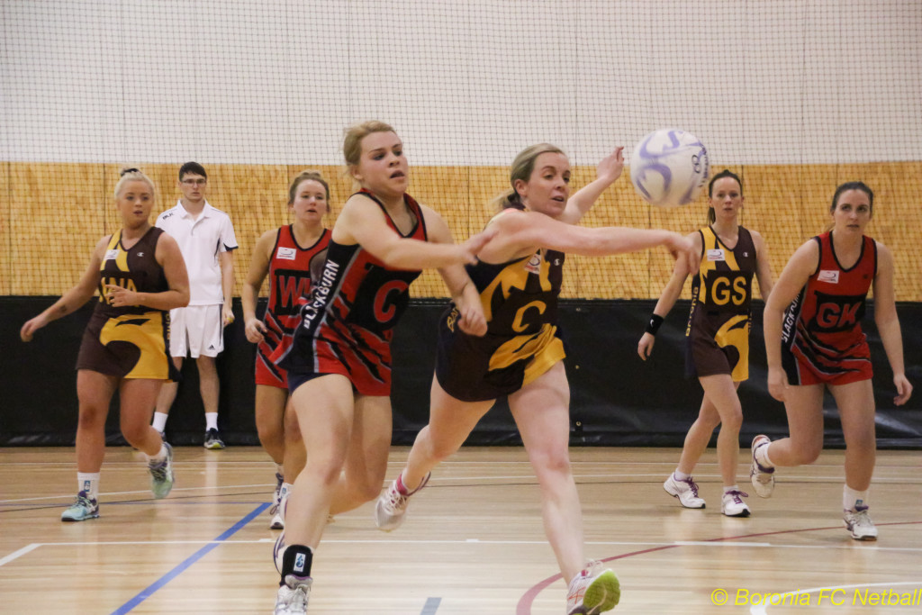 Boronia Gold in Division 1 EFL Netball